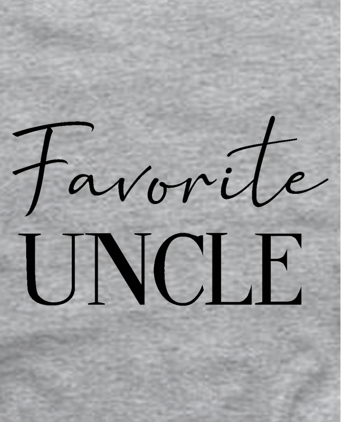  Marškinėliai Favorite uncle